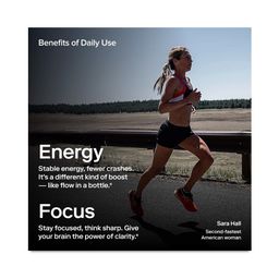 High Performance Energy Shot, Peach, Single