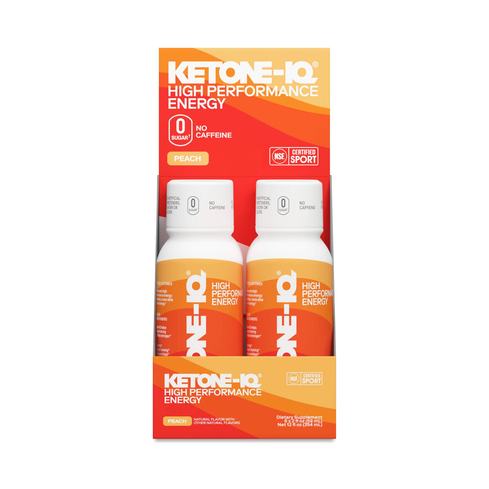 High Performance Energy Shot, Peach