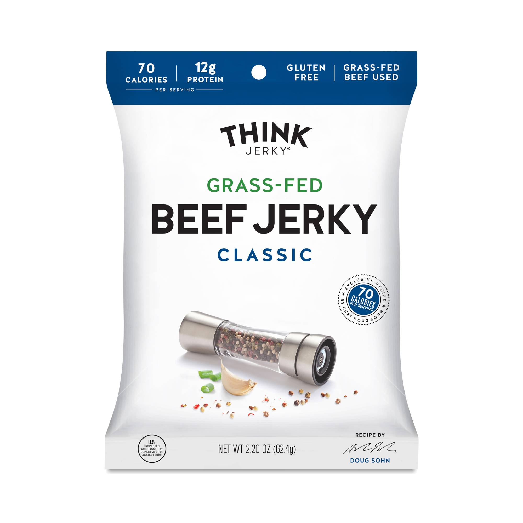Grass-Fed Beef Jerky, Classic