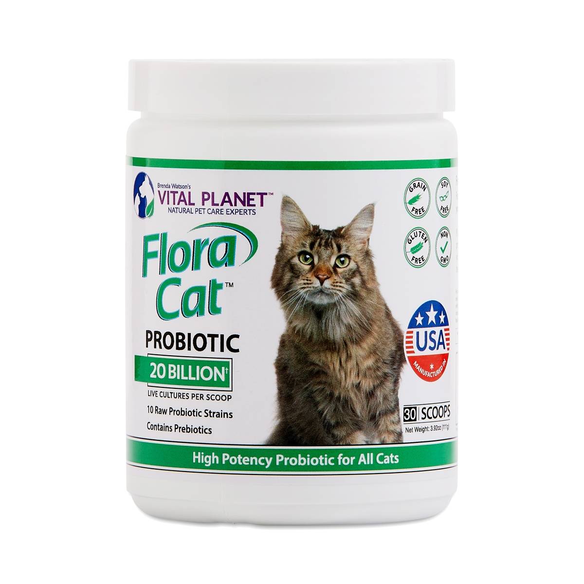 Flora Cat Probiotic Powder by Vital Thrive Market