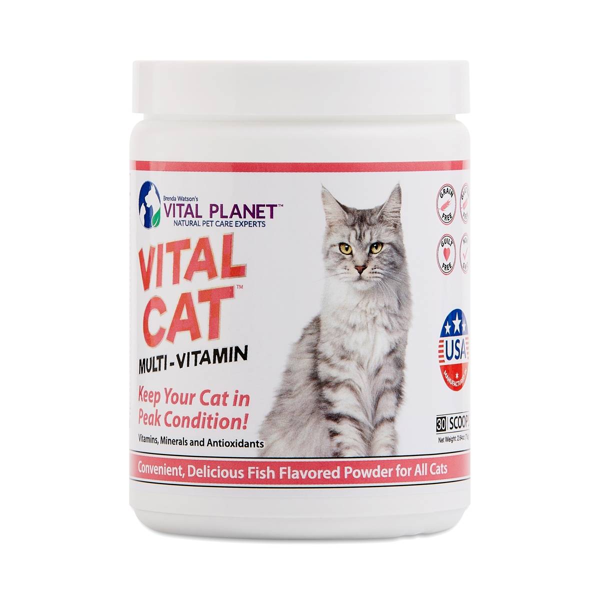 Vital Vital Cat Daily Multivitamin Powder Thrive Market
