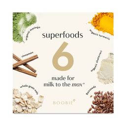 Boobie Bar, Milk to the Max Superfood Lactation Bar, Oatmeal Chocolate Chip