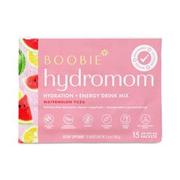 Hydromom Hydration & Energy Drink Mix, Watermelon Yuzu