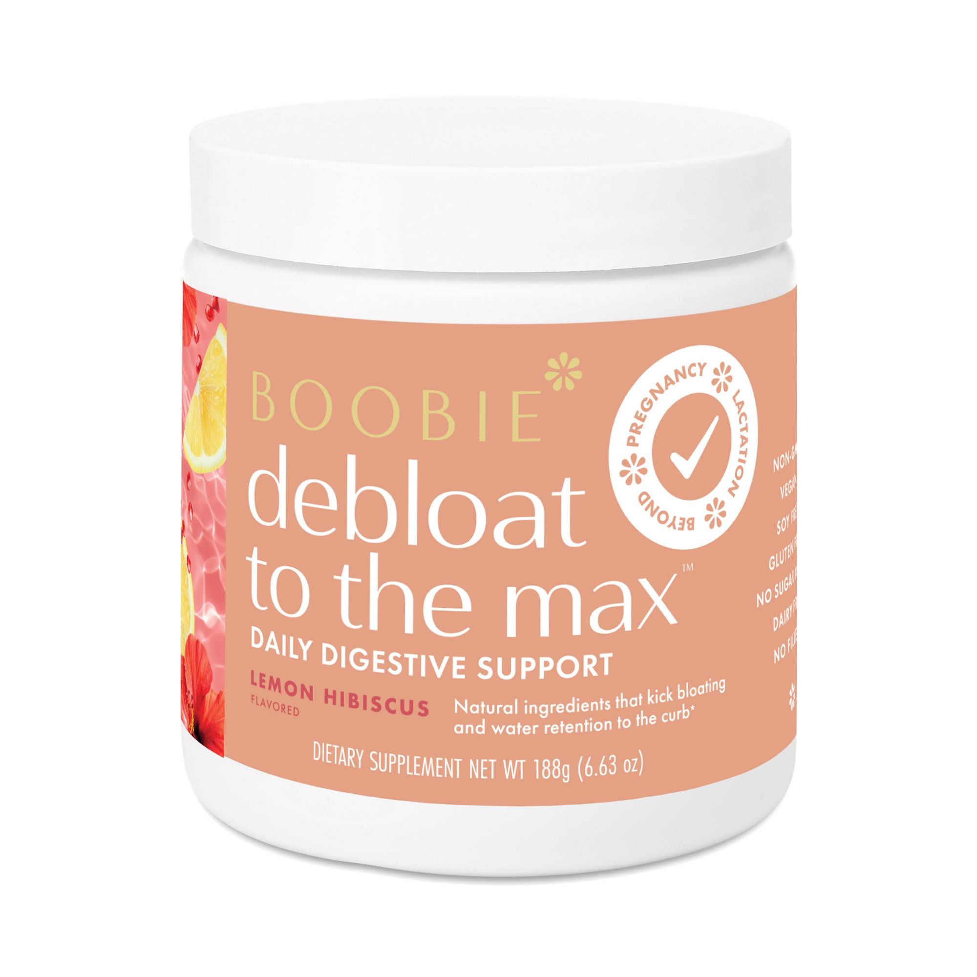 Debloat To The Max Daily Digestive Support, Lemon Hibiscus