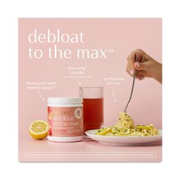 Debloat To The Max Daily Digestive Support, Lemon Hibiscus