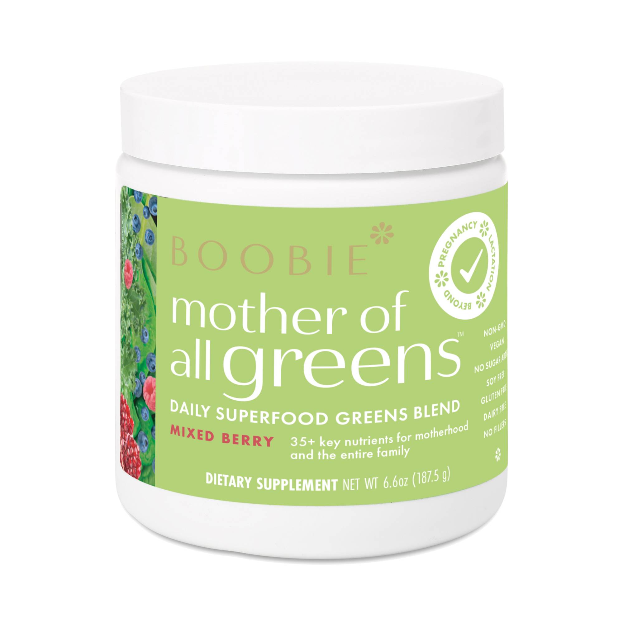 Mother of All Greens Daily Superfood Blend, Mixed Berry