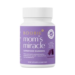 Superfood Gummies for Lactation & Hair Growth, Elderberry