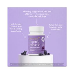 Superfood Gummies for Lactation & Hair Growth, Elderberry