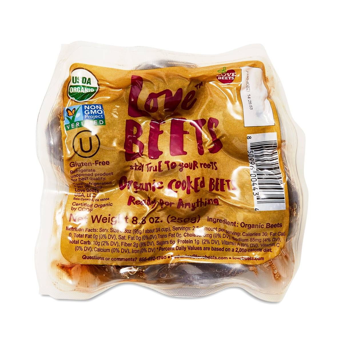 Organic Cooked Beets by Love Beets Thrive Market