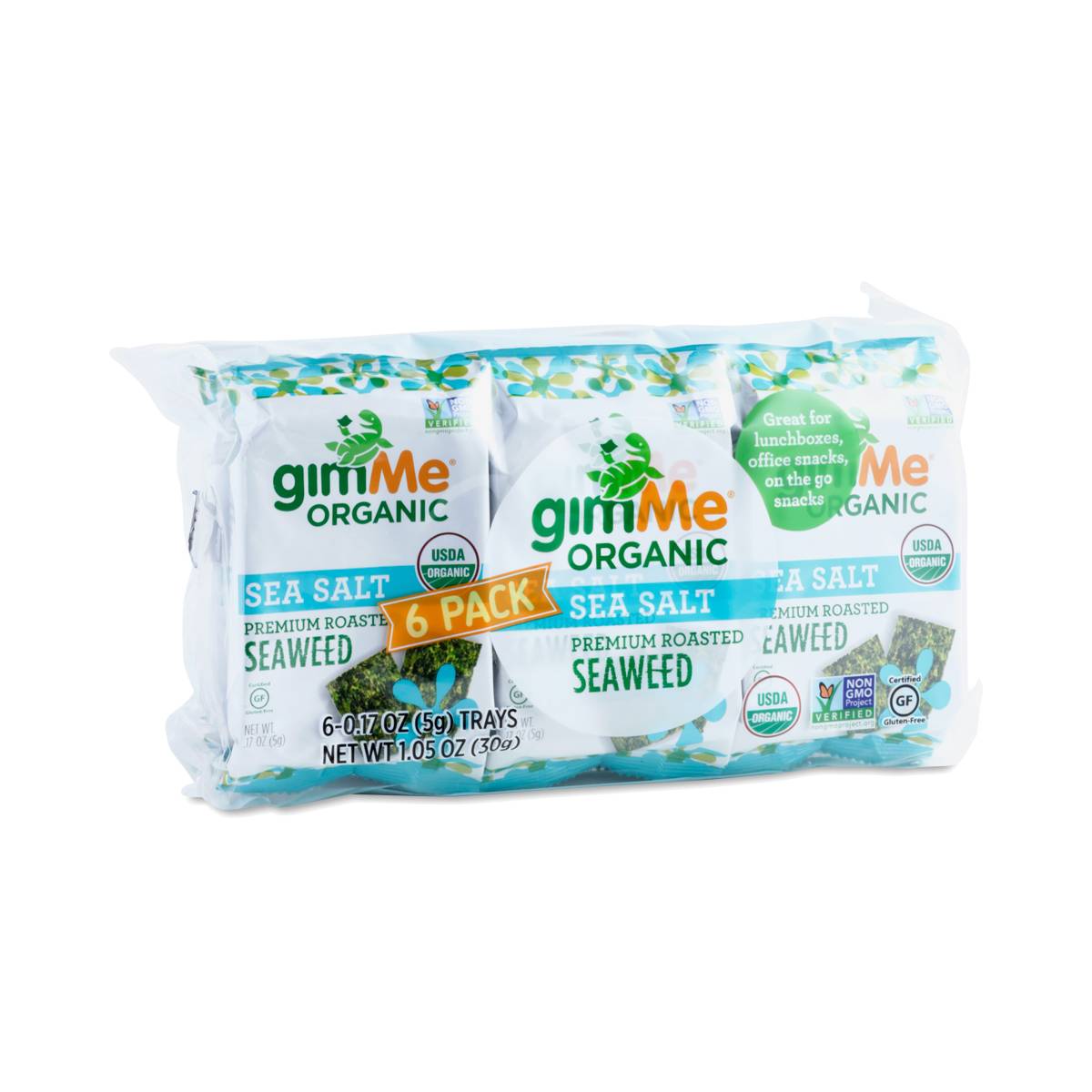 Gimme Seaweed Snacks Multipack, Sea Salt Thrive Market