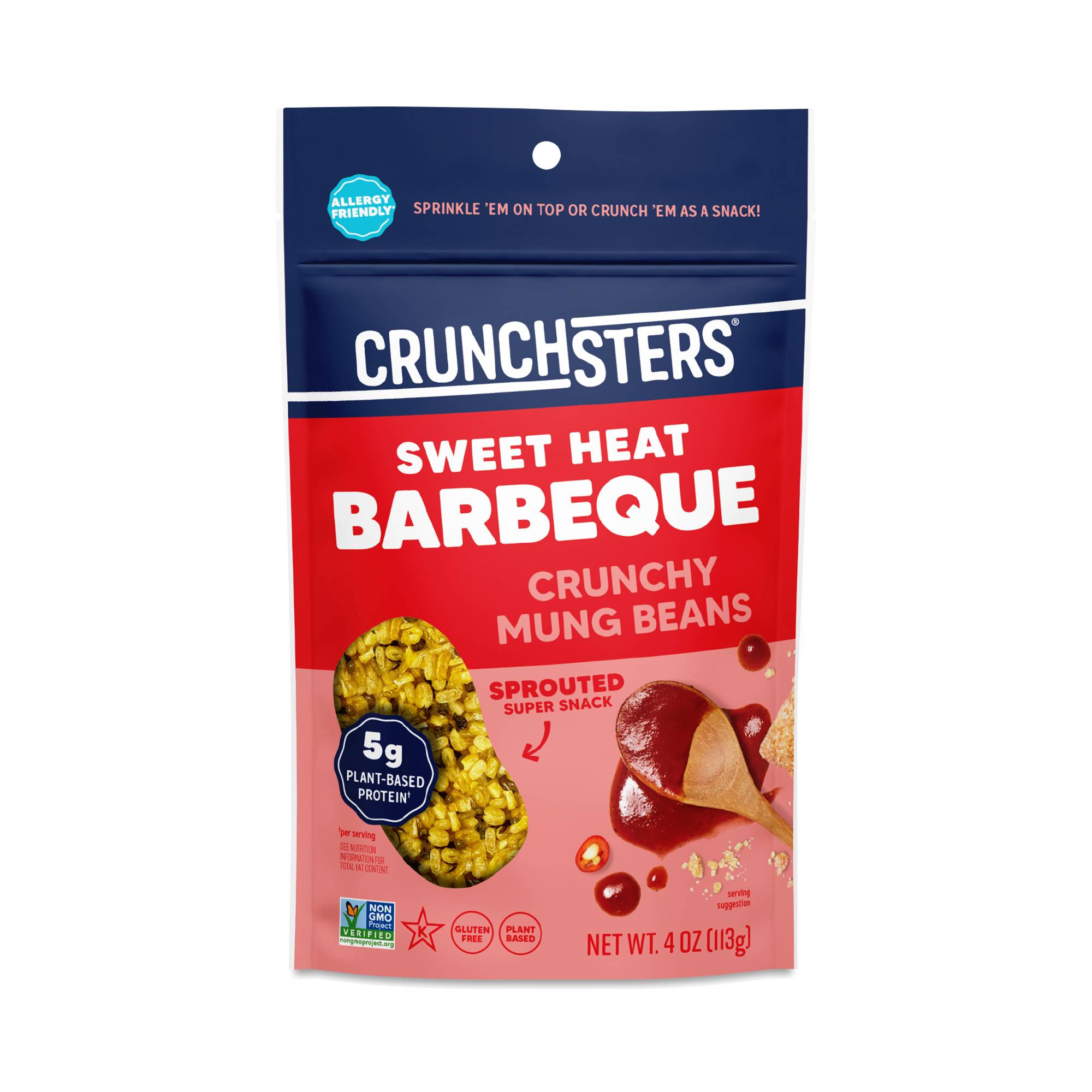 Crunchy Mung Beans, Sweet Heat BBQ