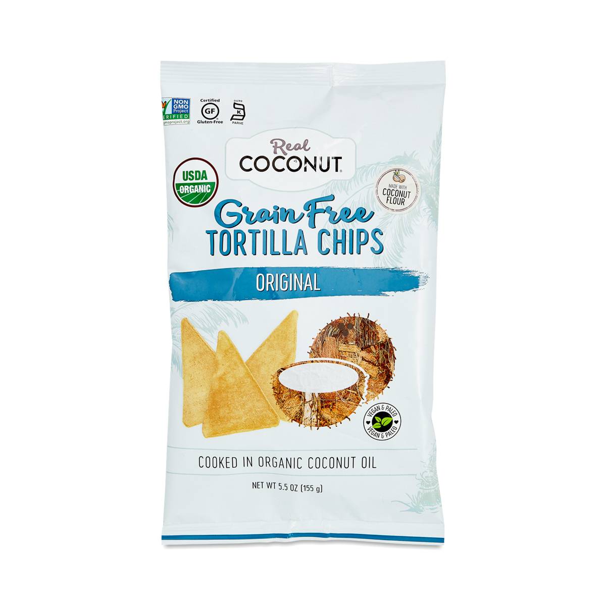 Coconut Flour Tortilla Chips by The Real Coconut Thrive Market