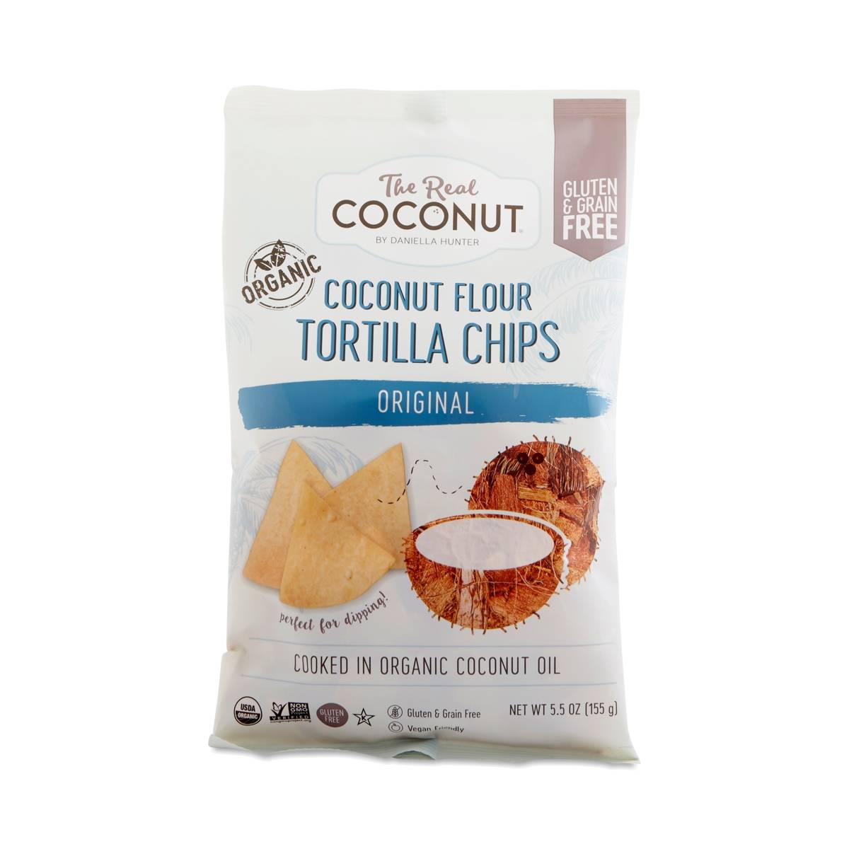 Coconut Flour Tortilla Chips by The Real Coconut Thrive Market