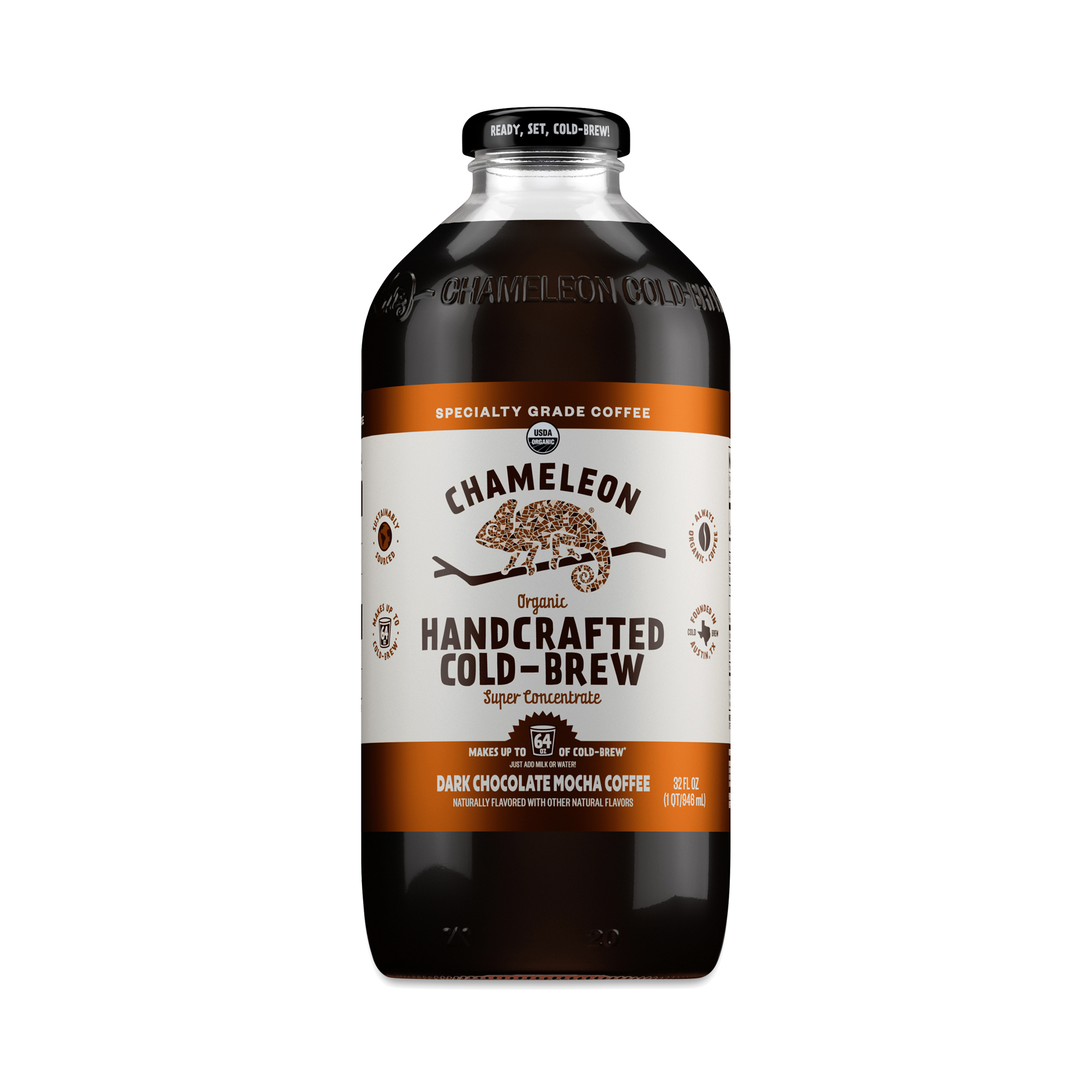 Chameleon ColdBrew Cold Brew Coffee Concentrate, Mocha Thrive Market