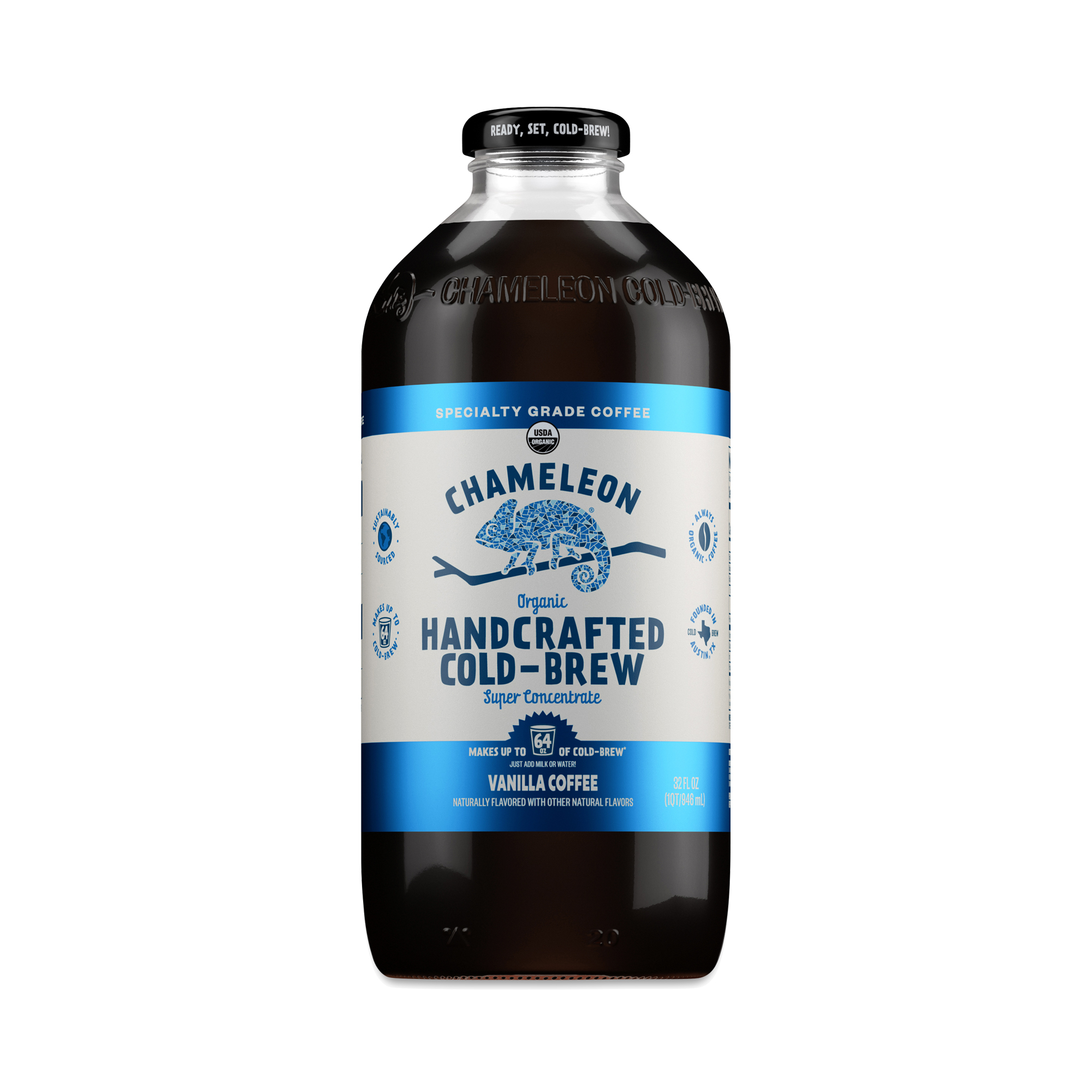 Chameleon ColdBrew Cold Brew Coffee Concentrate, Vanilla Thrive Market
