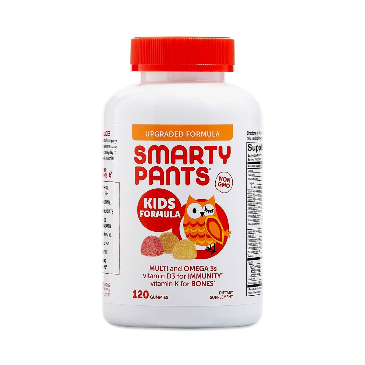Kids Complete Gummies w/ Multivitamin by SmartyPants Thrive Market