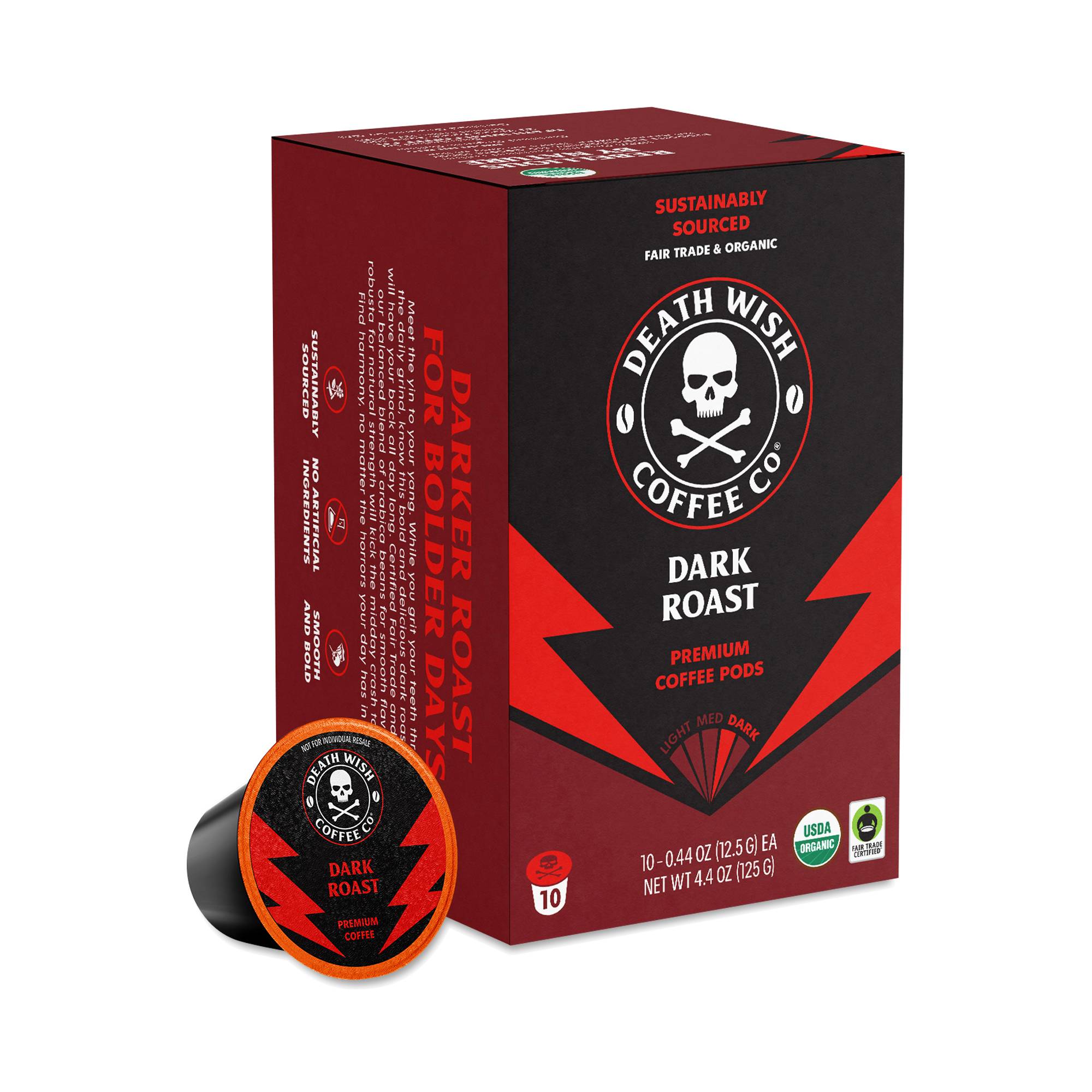 Single-Serve Coffee Pods, Dark Roast