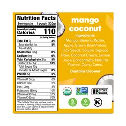 Organic Superfood Smoothie, Mango Coconut