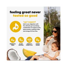 Organic Superfood Smoothie, Mango Coconut