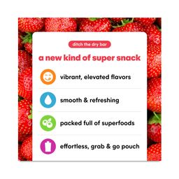 Organic Superfood Smoothie, Strawberry Pineapple