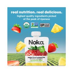 Organic Superfood Smoothie, Strawberry Pineapple