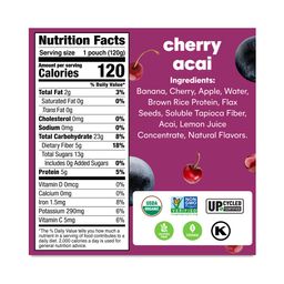 Organic Superfood Smoothie, Cherry Acai