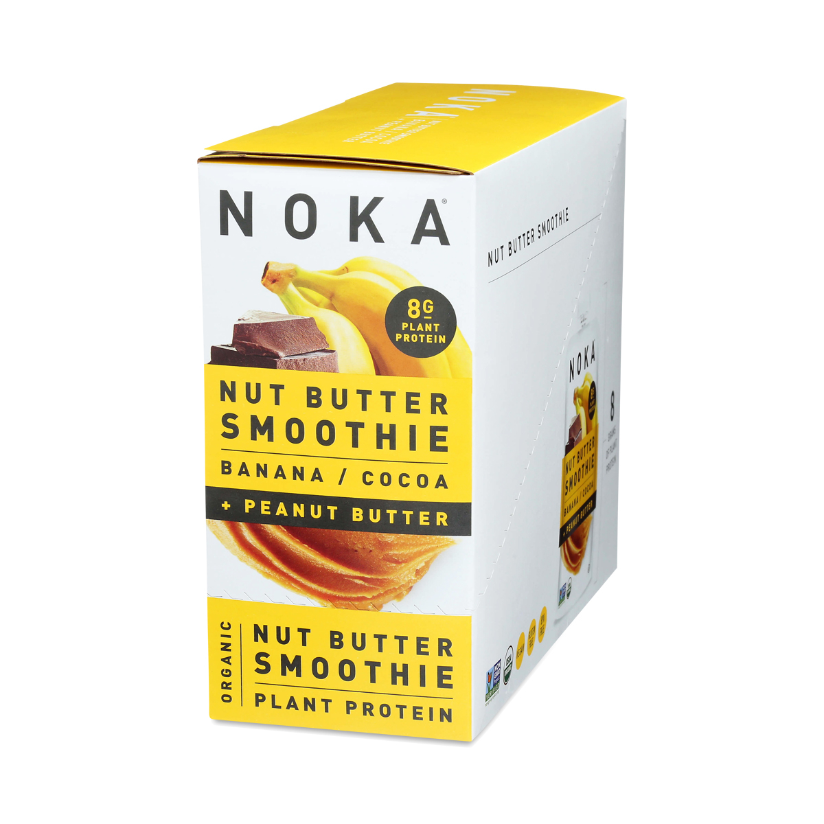 NOKA Nut Butter Smoothie, Banana Cocoa & Peanut Butter Thrive Market