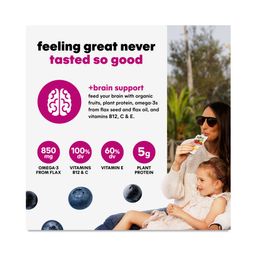 Superfood Smoothie +Brain Support, Blueberry Acai