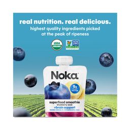 Superfood Smoothie +Brain Support, Blueberry Acai