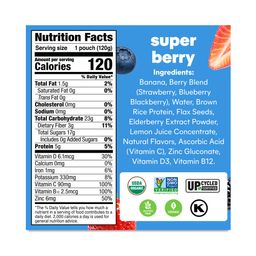 Organic Superfood Smoothie, Immunity Boost Super Berry