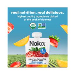 Superfood Smoothie +Brain Support, Strawberry Mango