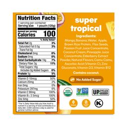 Organic Superfood Smoothie, Super Tropical