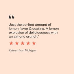 Almonds, Lemon Bliss