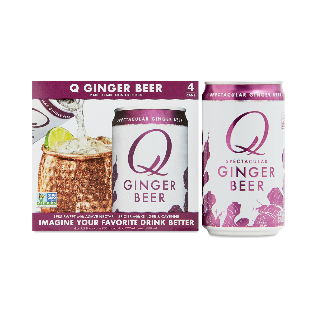 Q Mixers Ginger Beer Thrive Market