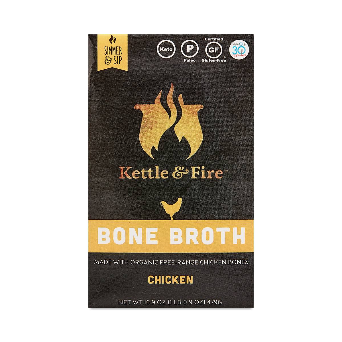 Chicken Bone Broth by Kettle & Fire Thrive Market