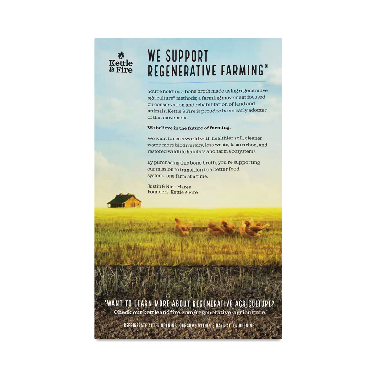 Kettle & Fire Regenerative Bone Broth, Chicken Thrive Market