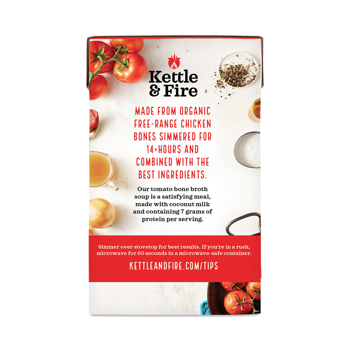 Kettle & Fire Tomato Soup with Chicken Bone Broth Thrive Market