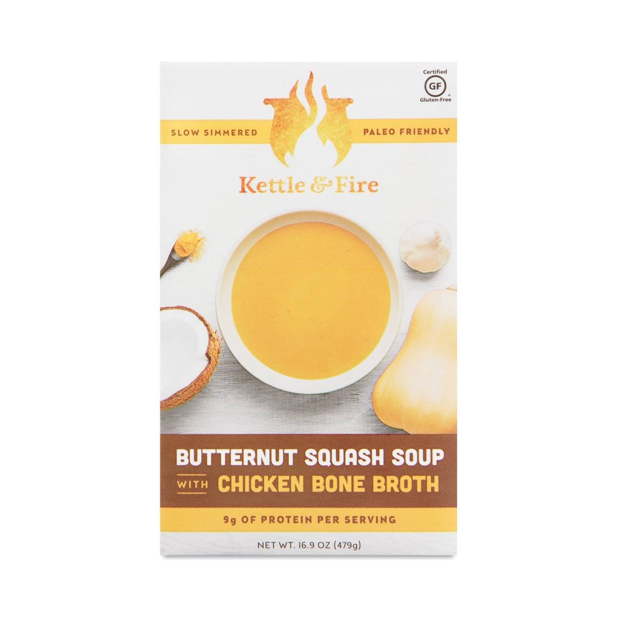 Kettle & Fire Butternut Squash Soup with Chicken Bone Broth Thrive Market