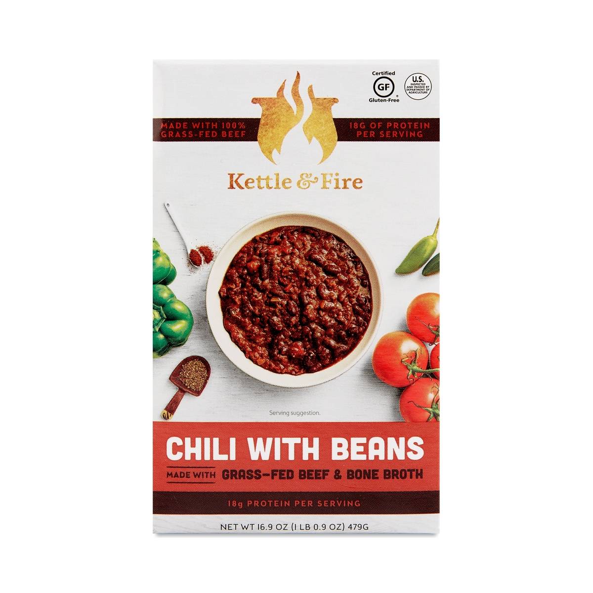 Kettle & Fire GrassFed Beef Chili Thrive Market