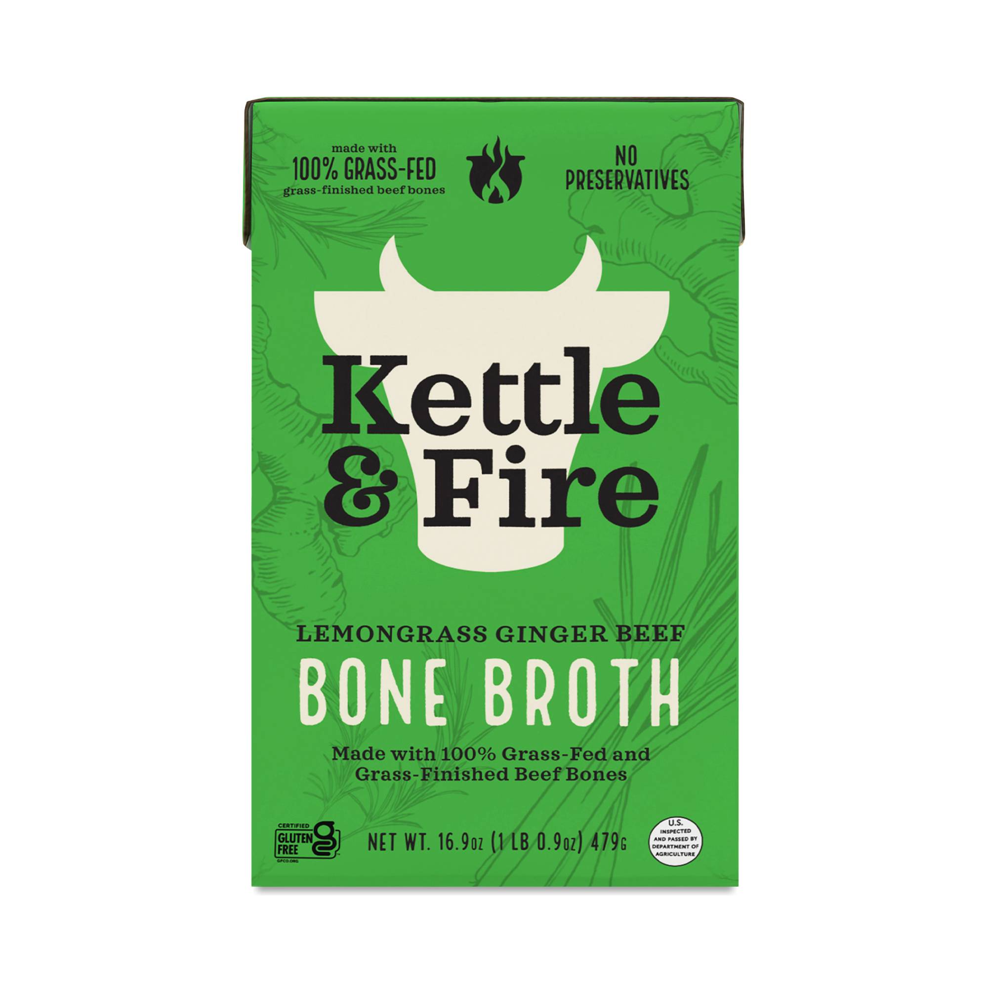Bone Broth, Lemongrass Ginger Beef