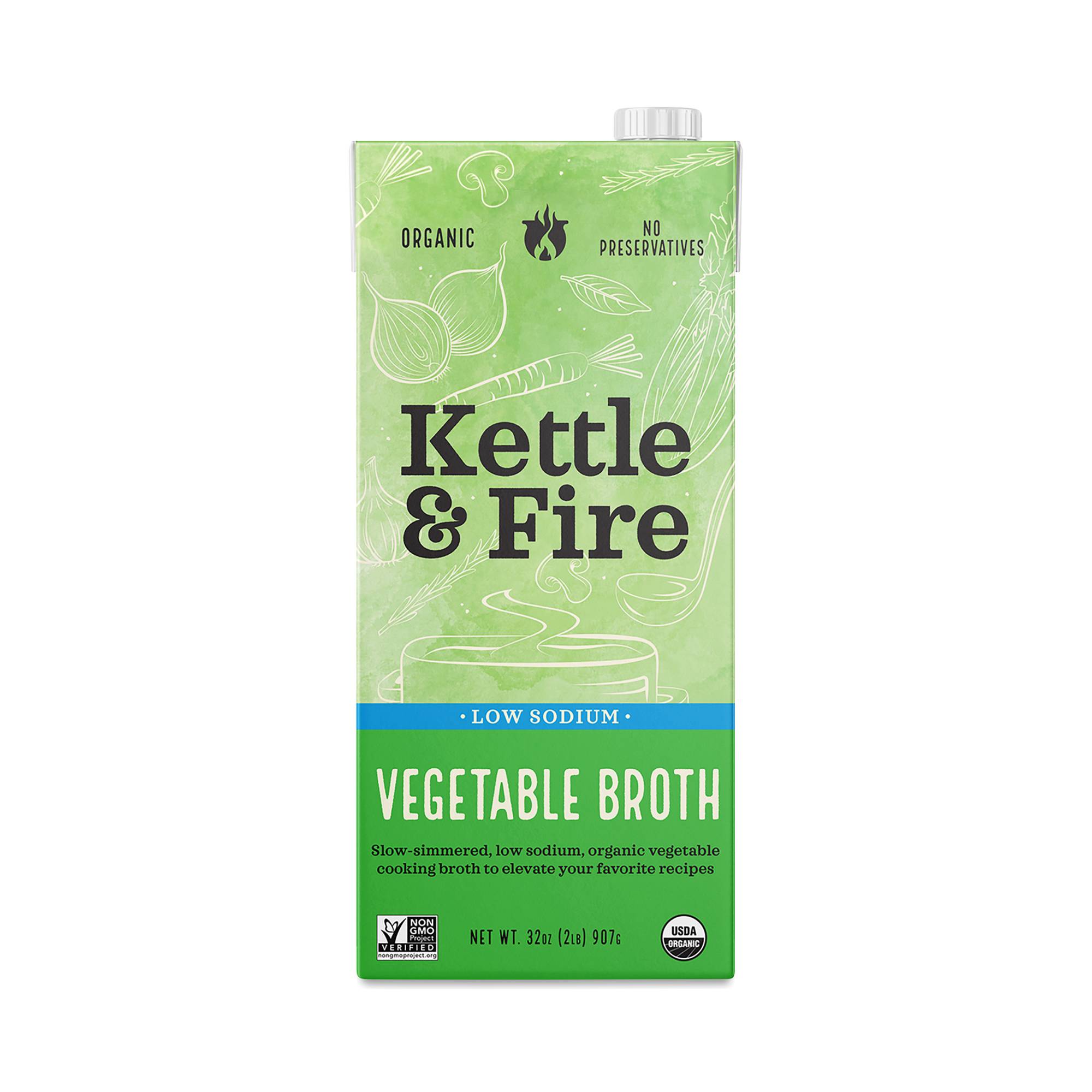 Low Sodium Cooking Broth, Vegetable