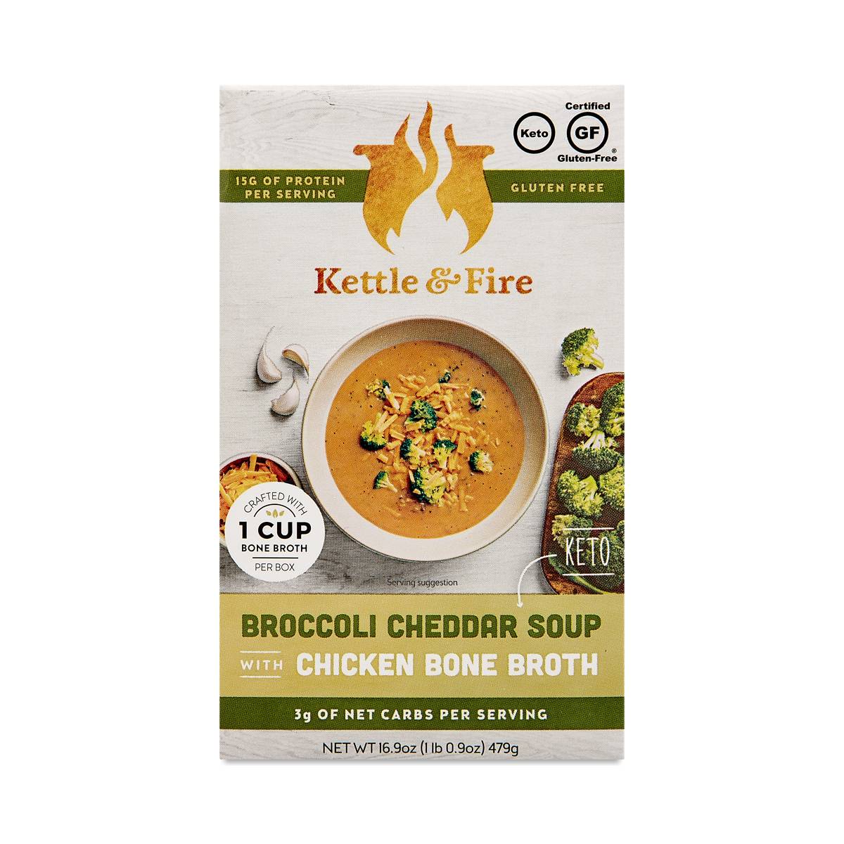 Kettle & Fire Broccoli Cheddar Soup Thrive Market