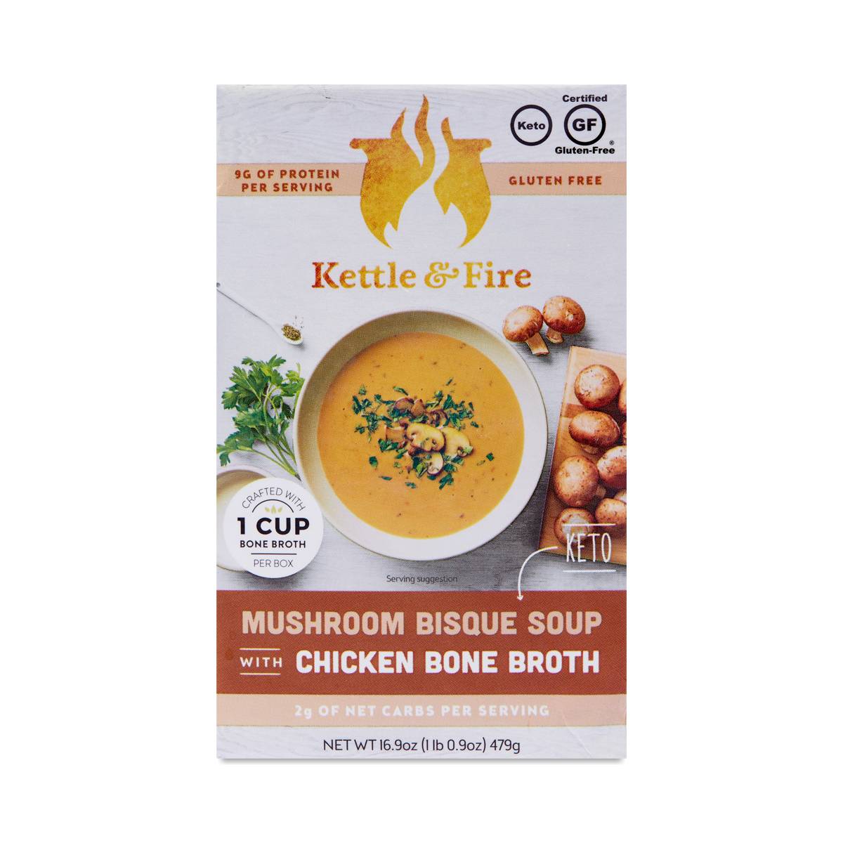 Kettle & Fire Mushroom Bisque Soup Thrive Market