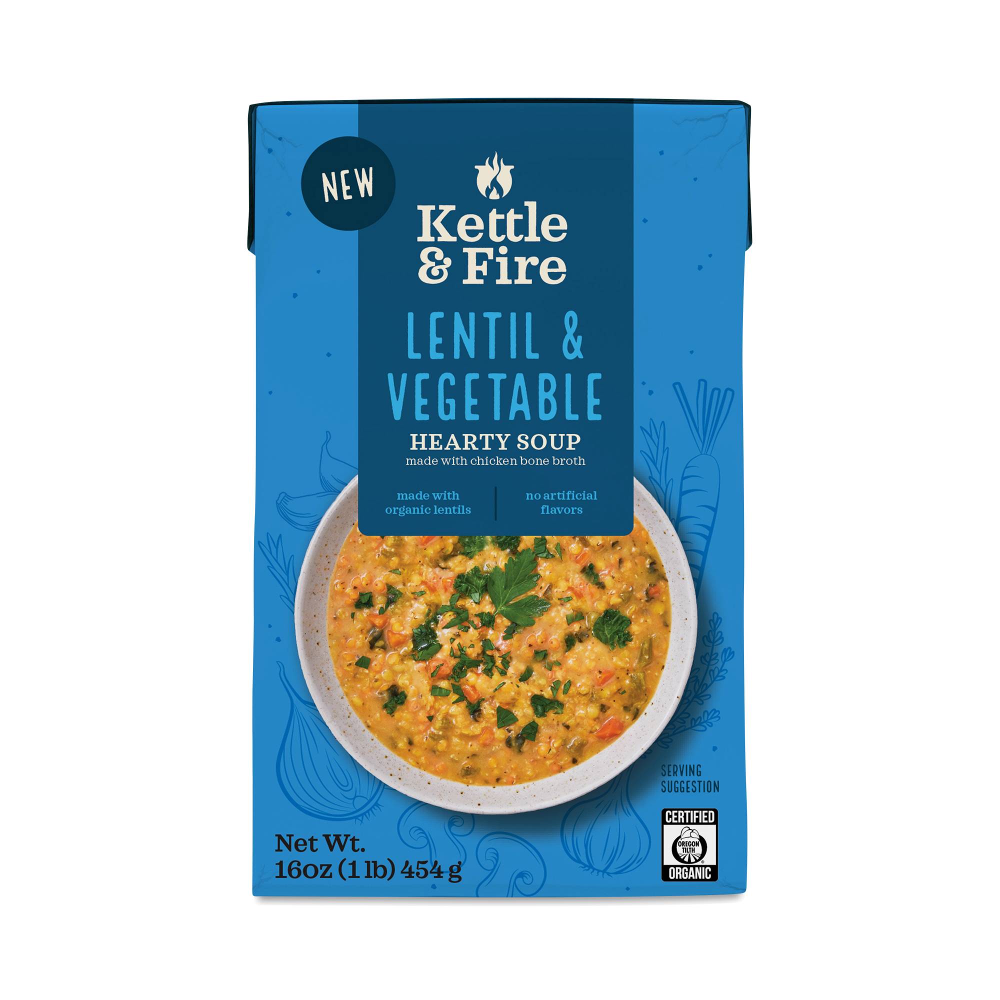 Hearty Soup, Lentil & Vegetable
