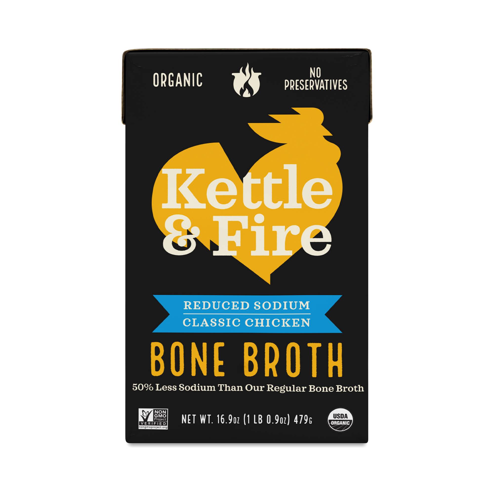 Reduced Sodium Bone Broth, Chicken