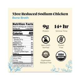 Chicken Bone Broth, Reduced Sodium