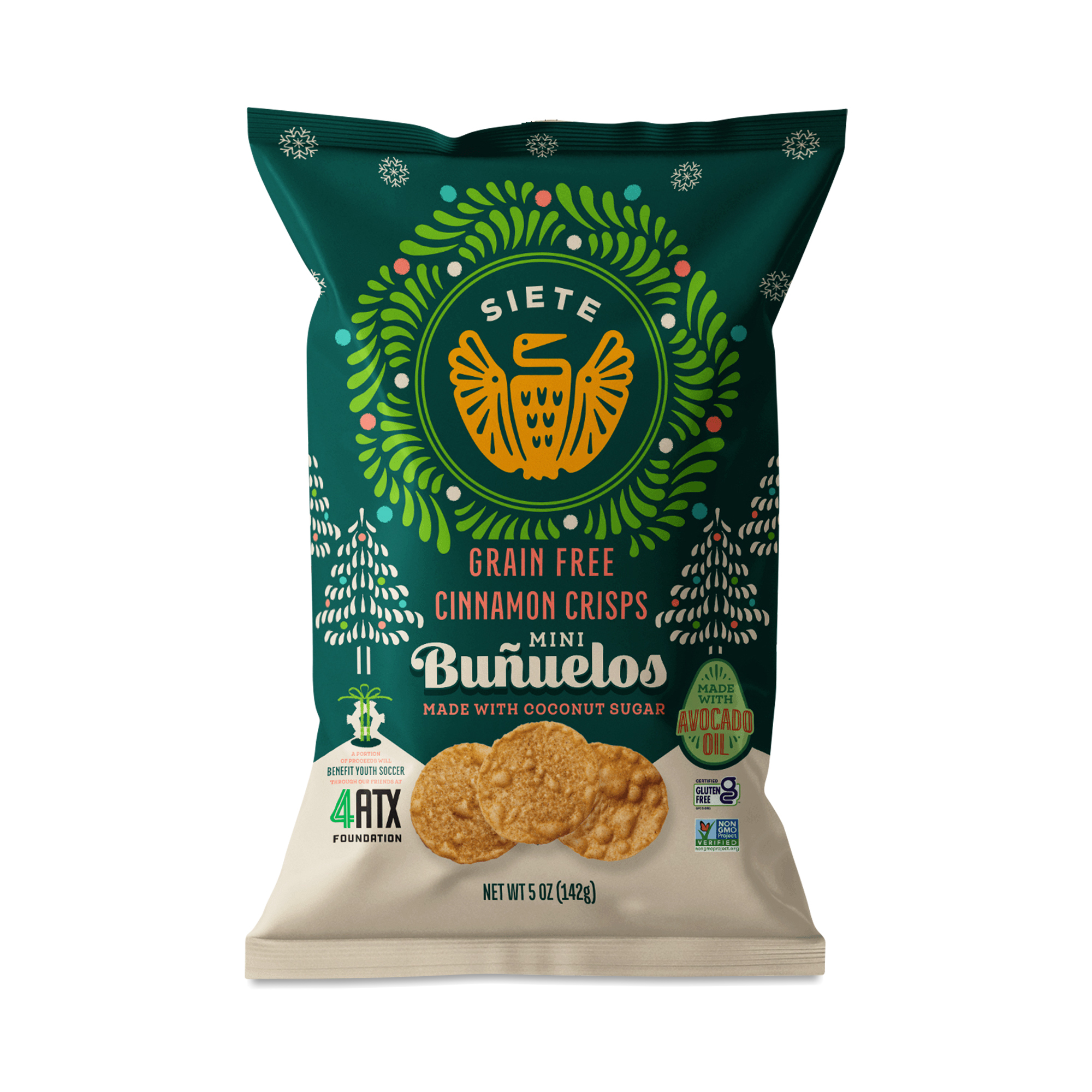 Siete Bunelos Cinnamon Crisps Thrive Market
