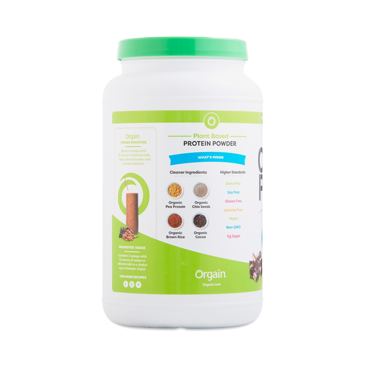 Organic Protein Powder, Chocolate Fudge Thrive Market