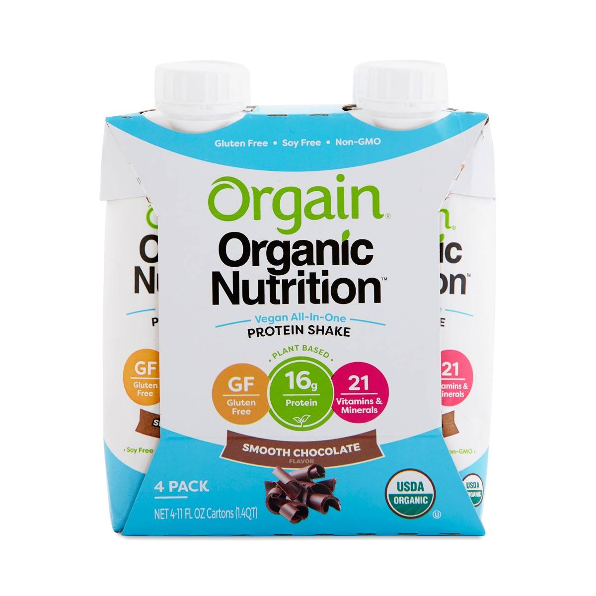Orgain Organic Vegan Protein Superfoods Powder Organic Vegan Protein Shake, Chocolate by Orgain - Thrive Market