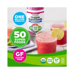 Organic Superfoods + Probiotics Powder, Berry